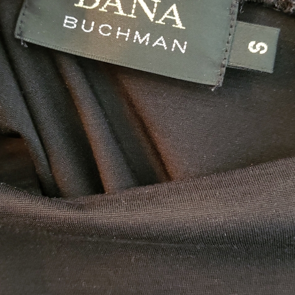 NWT Dana Buchman Black Silk Blend Top Small - Picture 6 of 9